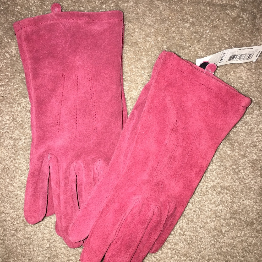 1 pair of 💕 Leather Gloves, NWT - Picture 3 of 7